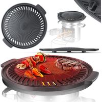 KESSER® Raketenofen Inkl. Grillpfanne aus Gusseisen mit Tragetasche Dutch Oven BBQ Rakete Holzofen Camping Campingkocher Campinggrill Edelstahl Grillplatte