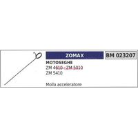 ZOMAX Drosselklappenabzugsfeder ZM 4610 5010 5410 023207