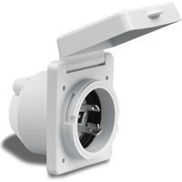 Accesorio de conexión Marinco inlet 16a 230v cuadrado impermeable UV