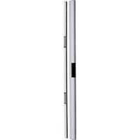 Paumelle renforcée acier zingué bouts ronds Faure et fils - 140 x 60 mm - Droite