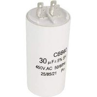 30uf 450vac Kondensatormotor 45x90mm ohne Drehung mit Faston-Klemmen 30mf450v/special