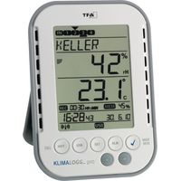 Termoigrometro strumento di misurazione 0°C/50°C, aria 1-99% H137xL98xP26mm Ku.