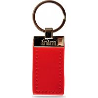 Tag in pelle per lettori di prossimità della serie nBy. Colore Rosso.