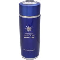 Gourde Ionisante Alcaline en Acier Inox Portable - Bouteille Nano Équilibre Bio Énergie (Bleu)