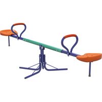 Balance 360° enfant avec barre et amortisseur réglable, base acier multicolore