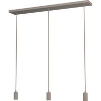 Lampe pendante brun sable Madox 3-lumière - SG-70667