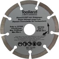 Diamantscheibensatz - 150 mm - segmentiert - 2 tlg