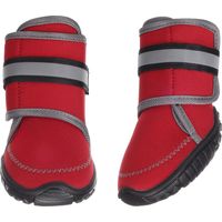 Chaussures Kajan Rouge XL 9.3 x 7.5 cm. 2 pièces pour chien - Flamingo