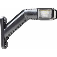 Begrenzungsleuchte Led 12/24v rot/weiß/orange abgesetzt geneigt 176mm ASPOCK - 79892