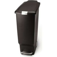 Simplehuman - Abfalleimer Slim 40 l,Schwarz CW1361