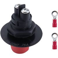 Coupe-batterie étanche pour camping-car, interrupteur de déconnexion de batterie 12V/24V, coupe-circuit étanche pour camping-car et bateau.