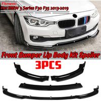 Paraurti anteriore Lip Body Kit Spoiler per BMW Serie 3 F30 F35 2013-2019 Modello base (non adatto ai modelli M SPORTS)