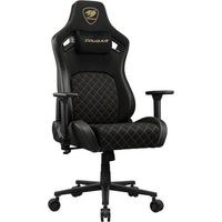 Cougar Defensor Gold F Gaming-Stuhl Schwarz und Gold