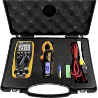HT Instruments e-KIT Hand-Multimeter, Stromzange digital CAT III 600 V Anzeige (Counts): 4000