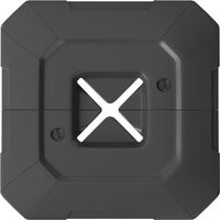 Juego de 2 Pesas para Sombrilla, Bases para Sombrilla Rellenables 80 kg con Agua 80 kg o Mezcla de Agua y Arena 105 kg
