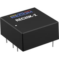 Convertisseur dc-dc recom rec20k-2415sz 20W 15V 1.333A