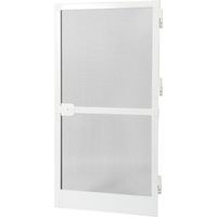 Moustiquaire porte battante Aluminium - L 215 x H 100 cm - Blanc