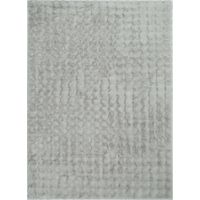 Tapis gris ultra doux antidérapant lavable machine - 160 x 230 cm