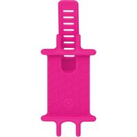 Soporte de movil para bicicletas celly easybikepk rosa silicona