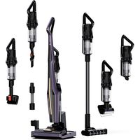 DEERMA Aspirateur Laveur 2 en 1,300W/30kPa, Autonomie 50min,Pulvérisation Haute Pression 100x, Détection Poussière Lumière Verte, Auto-Nettoyage Eau 70°C,Séchage 100°C, Brosse IPX6 Inondable