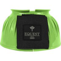 EQuest Gummi Springglocke Color Catch für Pferde, 2er Set - Lime Green, XL Warmblut Extra