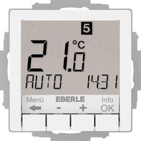 Eberle UTE 4800 thermostat blanc encastré précis
