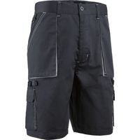 Bermuda da lavoro in cotone e poliestere NAVY/PADDOCK II - Blu navy L - FR (46/48)