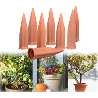 8 Pièces Oya en terre cuite, cône irrigation goutte à goutte, distributeur eau bouteille