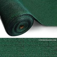Beschattungsnetz dunkelgrün 1 x 10 m, Kaschierung 70 gr