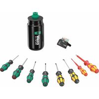 Wera Schraubwerkzeug-Set mit wiederbefüllbarer Trinkflasche Elite Fly Kraftform XL Bottle Set