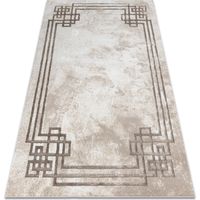 Tapis BLISS Z203AZ138 crème / beige - Cadre, moderne, structurel beige 140x190 cm