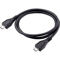 Akyga USB-Kabel USB-Micro-B Stecker, USB-Micro-B Stecker 0.60 m Schwarz AK-USB-17