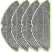 Chiffons de nettoyage d'accessoires pour iRobot Roomba 205 Dust Compactor Aspirateur, pièces de rechange pour chiffon d'essuyage en microfibre,4 pièces