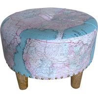 Signes Grimalt Tabourets de meubles White Auxiliary World Mundo Tool 48X48X33CM 24861