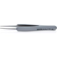 Draper RUBBER TWEEZERS ESD S/STEEL 13195 13195 ESD Precision Tweezers with rubber handles ESD
