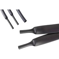 Hongshang ART002076 Schrumpfschlauch schwarz 1,22 m