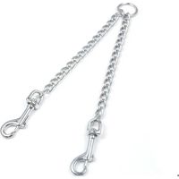 Laisse double pour 2 chiens, laisse double pour chien-4.0MM70CM