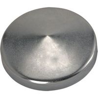 Metalideal Chapeau de pilier rond en acier - Diamètre 30 mm
