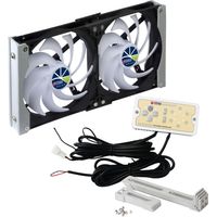 Titan TTC-SC20(C)V2+ Ventilator Schwarz für Wohnmobile