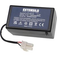 EXTENSILO Batterie compatible avec Samsung Navibot Pop-Out SR10F71UB, Pop-Out VR10F71, Pop-Out VR10F71UA aspirateur (3400mAh, 14,4V, Li-ion)