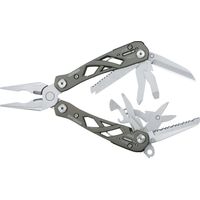 Gerber 12-in-1 Multi-Tool Pliers with Suspension, Protective Case, Black Finish