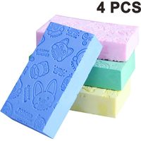 éponges de bain, éponges de douche, éponges exfoliantes pour le bain, éponges nettoyantes pour le corps pour la salle de bain, nettoyantes pour le corps nécessaires