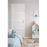 Bloc de puerta Tamera Blanco H204 x L83 cm, lado derecho, tablero de madera grande, carpintería