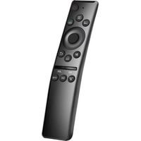 Ersatzfernbedienung für Samsung Smart-TVs, Fernbedienung mit 3 Schnellzugriffstasten für Netflix, Prime Video, Rakuten TV, kompatibel mit allen Samsung QLED, UHD, SUHD, HDR, LCD, LED HDTV Smart-TVs (1