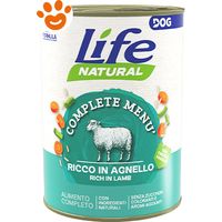 Life Dog Nutrition Plus Agnello - Life Dog Nutrition Plus Agnello - Lattina Da 400 Gr