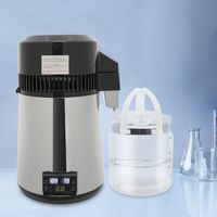 Vielseitiger 4-Liter-Destillierapparat mit Zeitschaltuhr und Konstanttemperaturfunktion Erzeugt destilliertes Wasser, Blütenwasser, Abkochungen und gereinigte Spirituosen