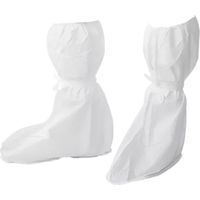 Surbottes jetables semelle antidérapante PVC MEDICOM WeePro Type PB 6B (Lot de 10) Blanc L - XL