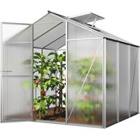 GFP Serra ECO-Star 3 telaio in alluminio 192 x 192 cm, lastre a doppia parete di 6 mm