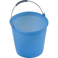 Secchio normale graduato 12 litri - Azzurro - Mobil Plastic
