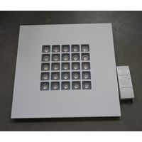 Luminaire plafonnier LED 25W encastré acier blanc 596x596x36mm 4000K 4200lm 40-80° non-dimmable alim 230V IP20 Creavo TRILUX